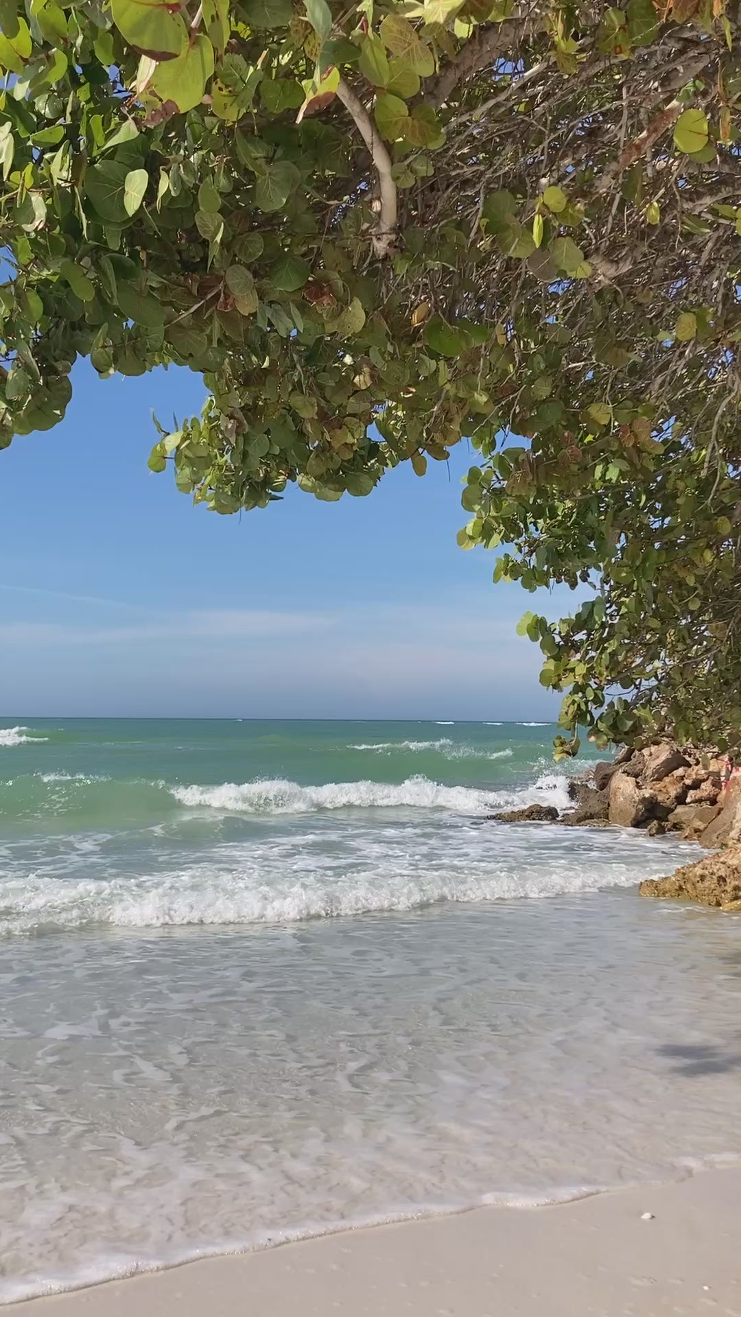 Waves rolling